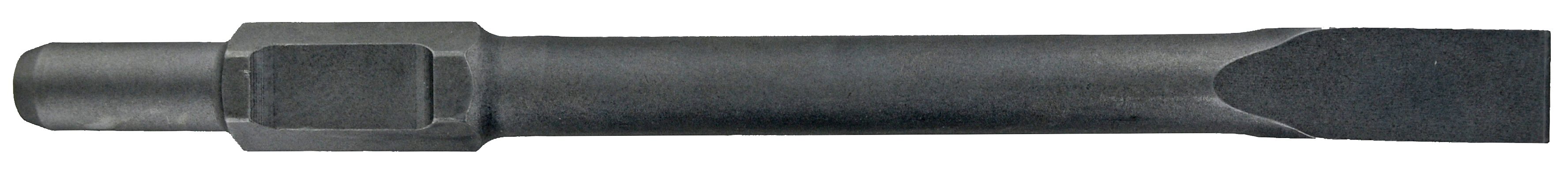 Burin plat L30x400mm -Hexa30 (Tube) / L: 400 Ø: 30 TIVOLY - 1092311300400