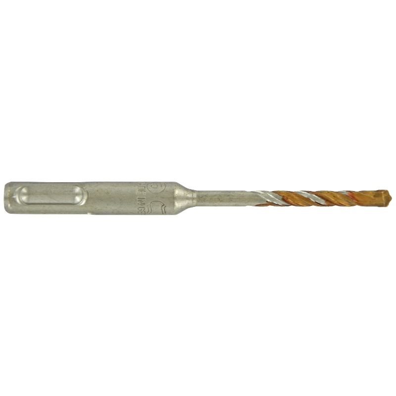 Foret bétons 2 taillants SPEEDER2 -L110mm -Pointe de centrage -Quadruple goujures -SDS+ / L: 110 Ø: 6 TIVOLY - 10931060610
