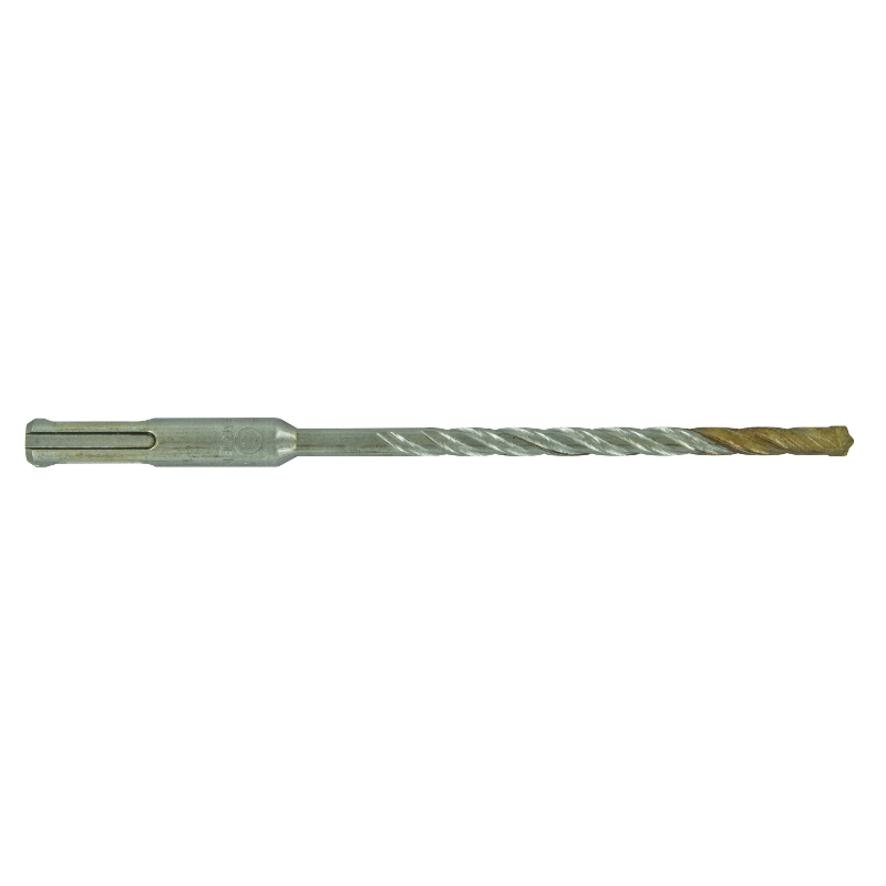 Foret bétons 2 taillants SPEEDER2 -L160mm -Pointe de centrage -Quadruple goujures -SDS+ / L: 160 Ø: 6 TIVOLY - 10931160605