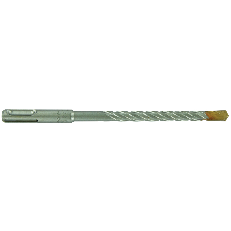 Foret bétons 2 taillants SPEEDER2 -L160mm -Pointe de centrage -Quadruple goujures -SDS+ / L: 160 Ø: 8 TIVOLY - 10931160805