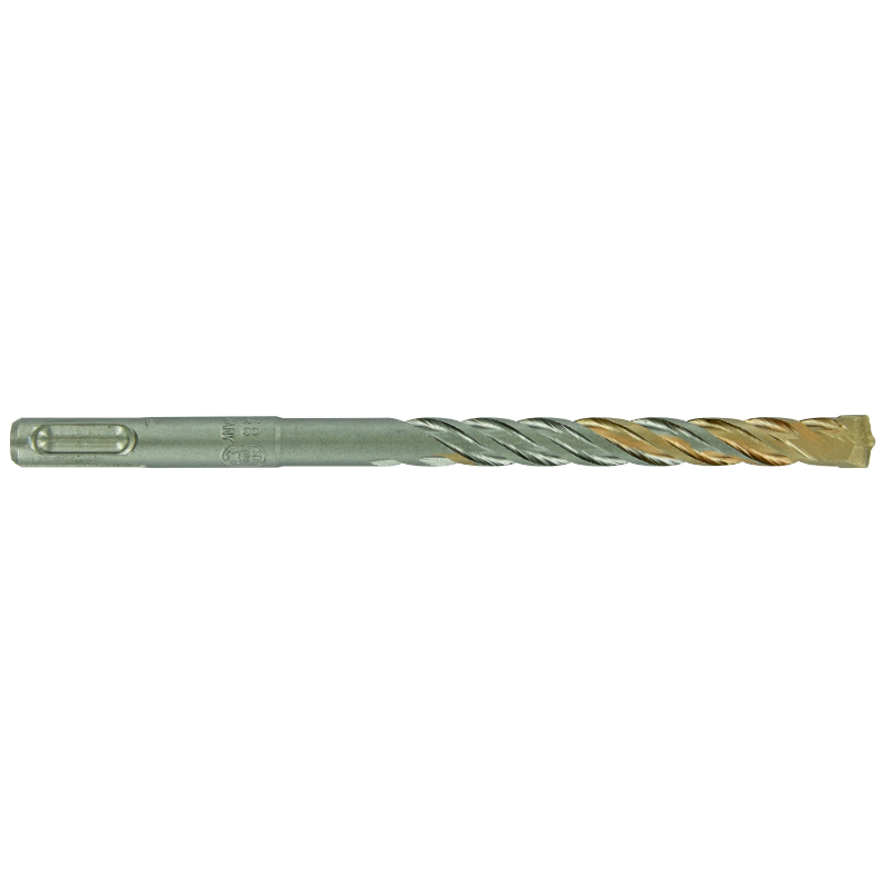 Foret bétons 2 taillants SPEEDER2 -L160mm -Pointe de centrage -Quadruple goujures -SDS+ / L: 160 Ø: 10 TIVOLY - 10931161010