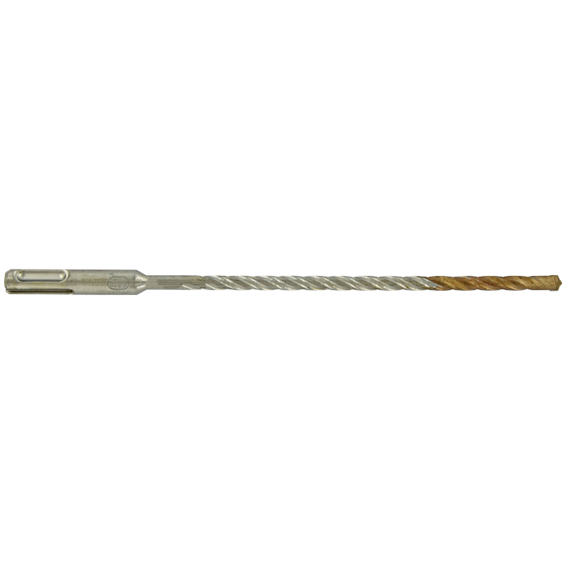 Foret bétons 2 taillants SPEEDER2 -L210mm -Pointe de centrage -Quadruple goujures -SDS+ / L: 210 Ø: 6 TIVOLY - 10931230600