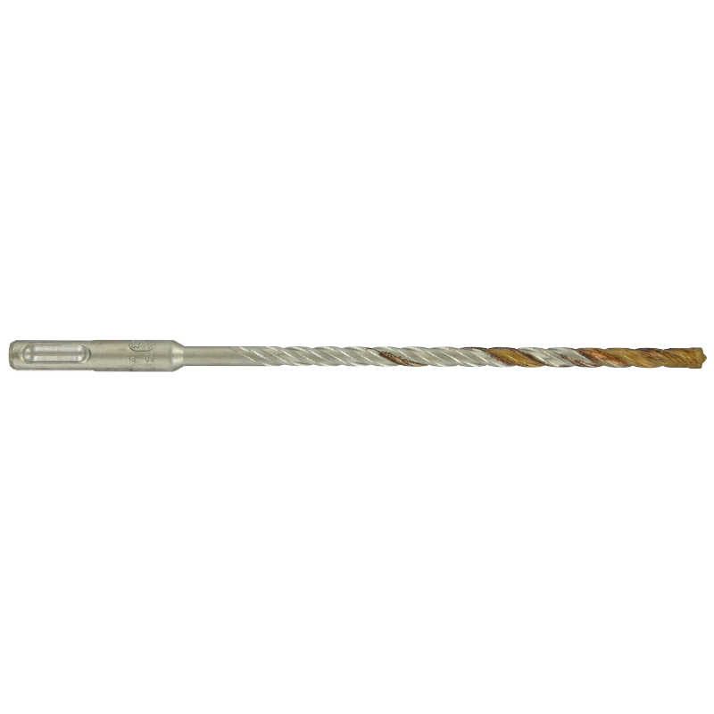 Foret bétons 2 taillants SPEEDER2 -L210mm -Pointe de centrage -Quadruple goujures -SDS+ / L: 210 Ø: 6.5 TIVOLY - 10931230650
