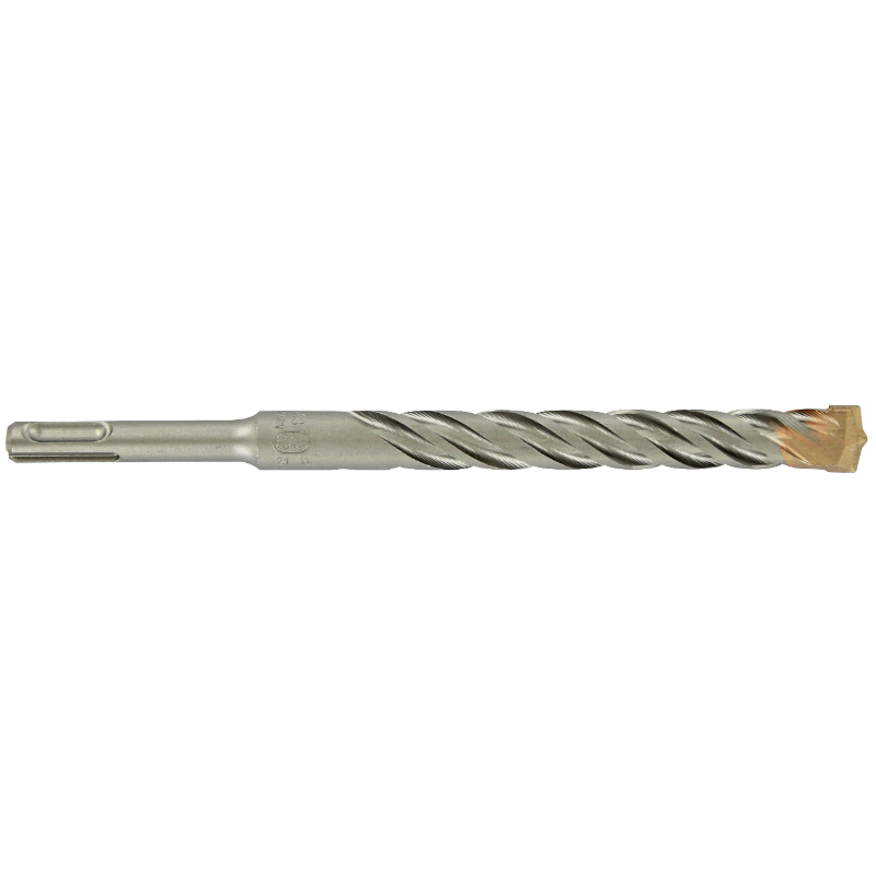 Foret bétons 2 taillants SPEEDER2 -L210mm -Pointe de centrage -Quadruple goujures -SDS+ / L: 210 Ø: 16 TIVOLY - 10931231600