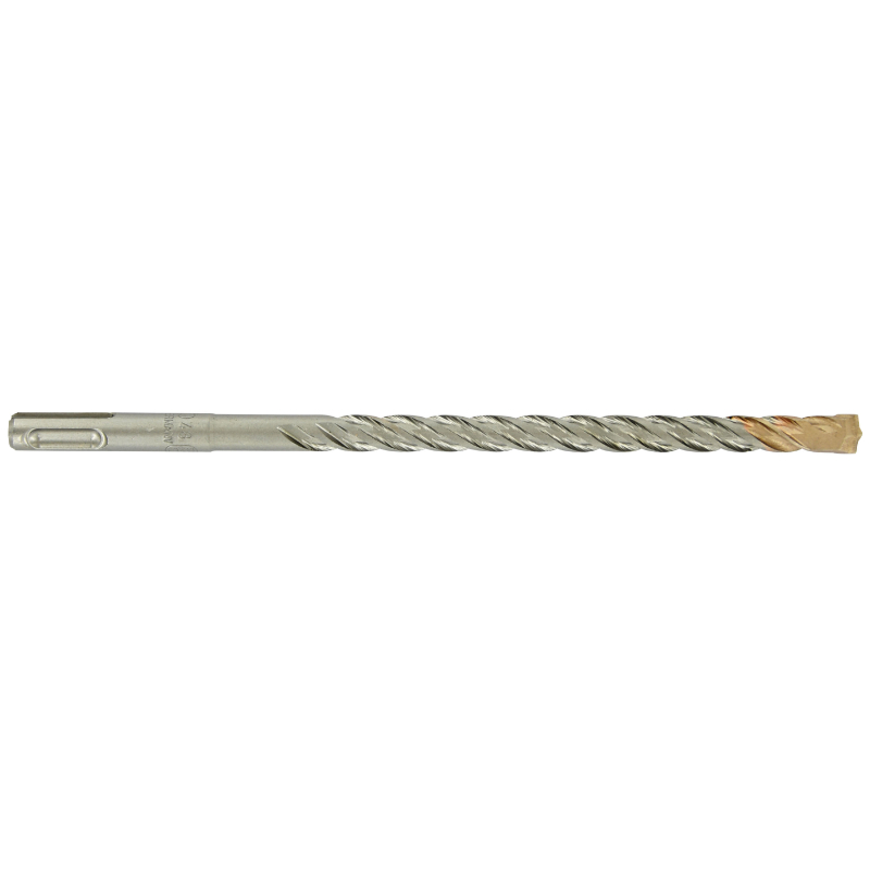 Foret bétons 2 taillants SPEEDER2 -L210mm -Pointe de centrage -Quadruple goujures -SDS+ / L: 210 Ø: 10 TIVOLY - 10931261005