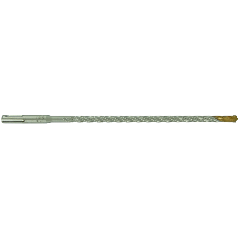 Foret bétons 2 taillants SPEEDER2 -L260mm -Pointe de centrage -Quadruple goujures -SDS+ / L: 260 Ø: 8 TIVOLY - 10931330800