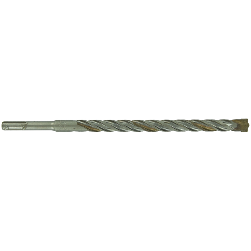 Foret bétons 2 taillants SPEEDER2 -L260mm -Pointe de centrage -Quadruple goujures -SDS+ / L: 260 Ø: 14 TIVOLY - 10931331400