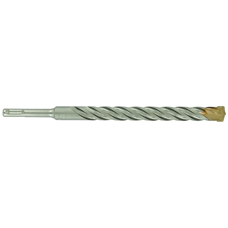 Foret bétons 2 taillants SPEEDER2 -L260mm -Pointe de centrage -Quadruple goujures -SDS+ / L: 250 Ø: 18 TIVOLY - 10931331800