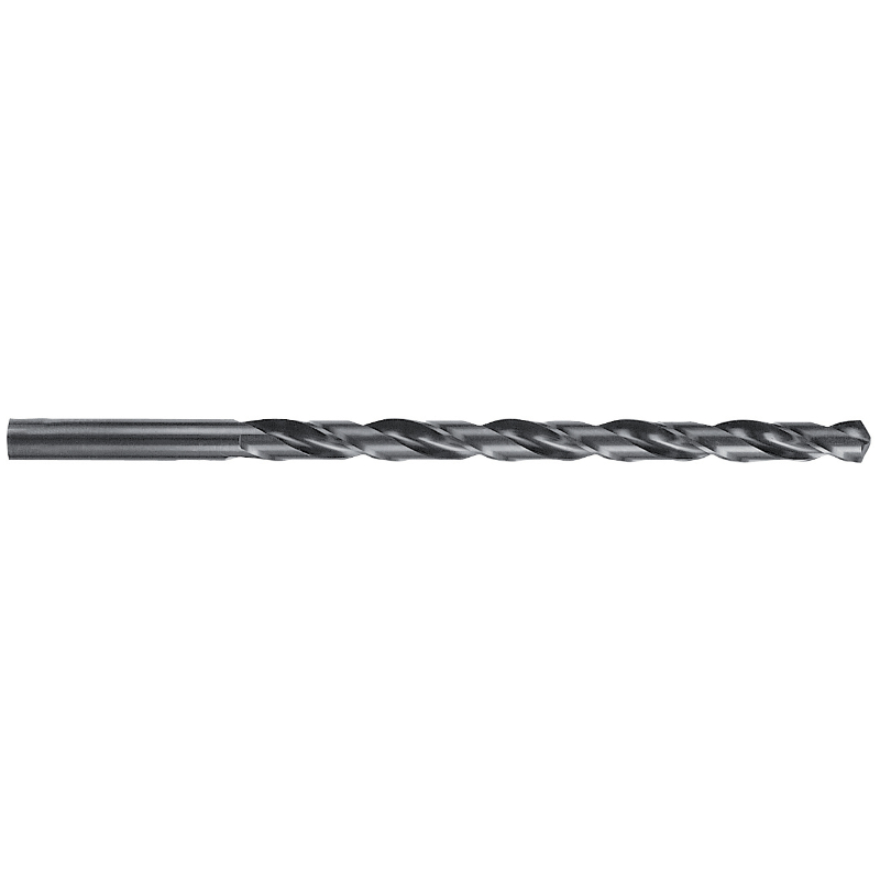 Foret métaux taillé meulé HSS -Traitement STEAM -NFE66075 -h8 -10xd -Extra long -Dépouille conique Ø: 12 L: 400 TIVOLY - 11421011200