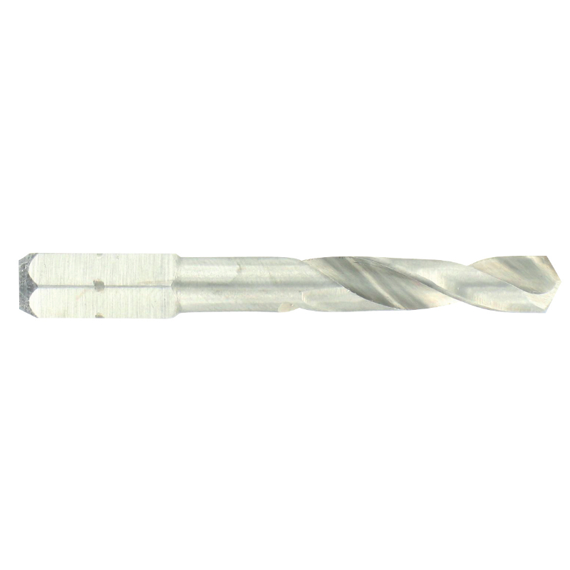 Foret métaux monobloc taillé meulé HSS -Pointe en croix -Queue hexagonale Ø: 6.5 L: 50 TIVOLY - 11437040650