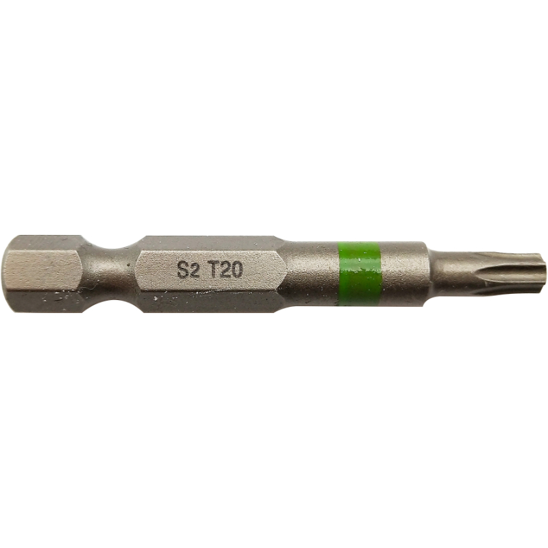 Embout de vissage -Torsion -Pour vis Torx (Blister) N°: N20 / L: 50 TIVOLY - 11520422000