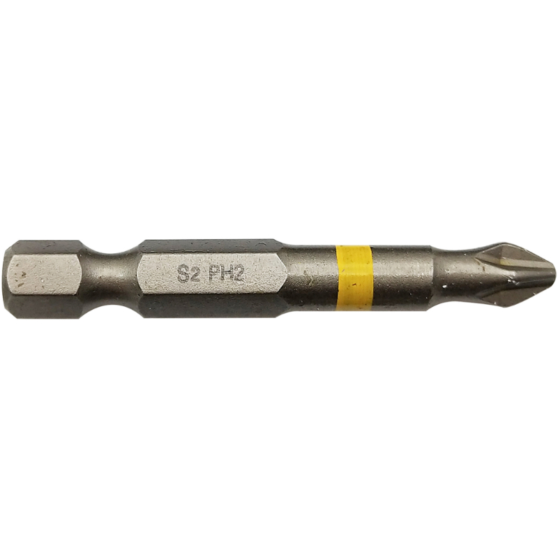 Embout de vissage -Torsion -Pour vis Phillips (Blister) N°: N2 / L: 50 TIVOLY - 11520820200
