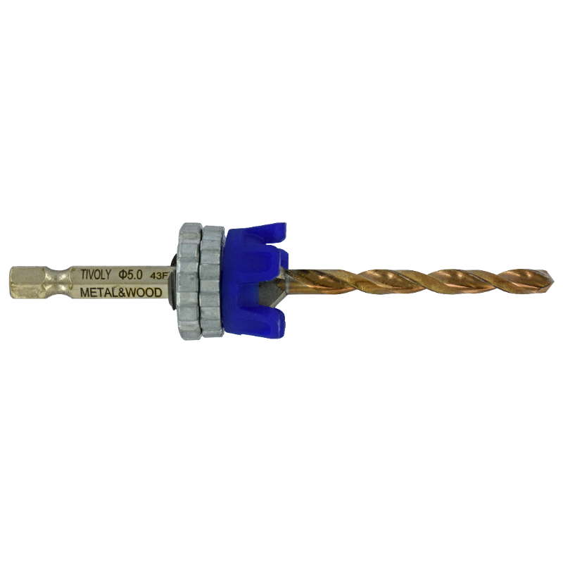 Ø5 mm mèche+fraise métal TIVOLY - 11900720500