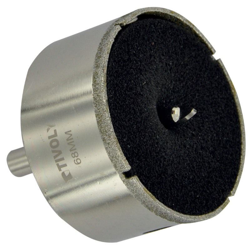 Scie cloche diamant à eau (Blister Box) / H: 30 Ø: 65 TIVOLY - 12000526500