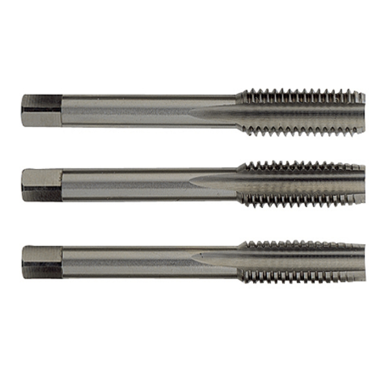 Jeu de 3 tarauds main Standard HSS -M -DIN 352 -Profil étagé -6H / Ø: 2 X 0.4 TIVOLY - 150151100200040