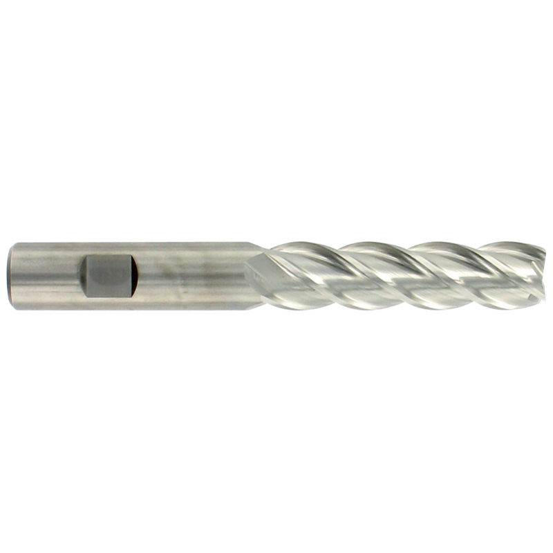 Fraise de finition HSS-E8 -DIN844BL -Z4-6 -Hél.40° -Longue / Ø: 25 6 TIVOLY - 80302312500