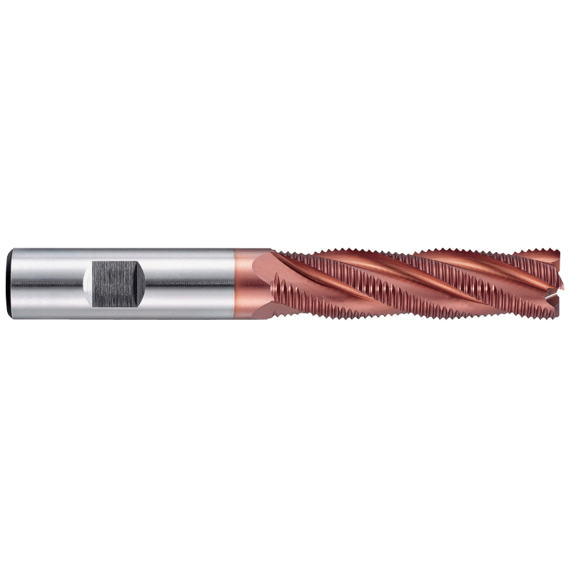 Fraise d’ébauche HSSE-PM -Revêtue HIGHCUT -DIN844BL -Z4-6 -Hél.30° -Longue / Ø: 12 4 TIVOLY - 80364111200