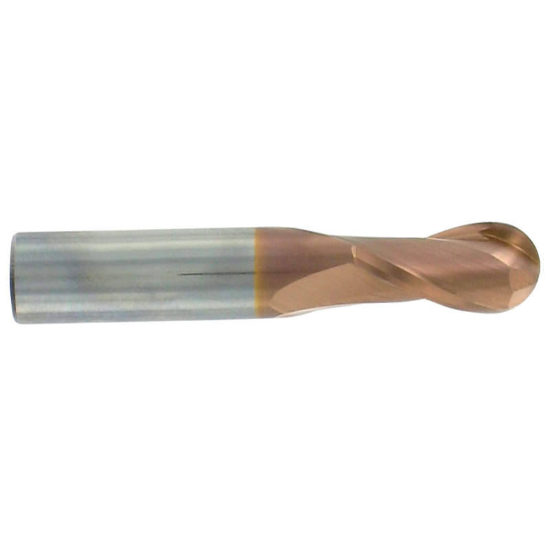 Fraise à rainurer hémisphérique carbure -Revêtue HARDCUT -TivolyNorm -Z2 -e8 -Hél. 30° / Ø: 20 0 TIVOLY - 82361812000