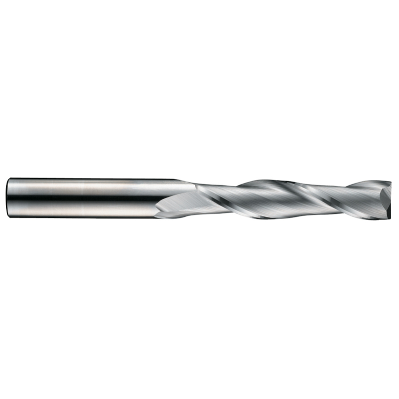 Fraise à rainurer carbure -TivolyNorm -Z2 -e8 -Hél. 30° -Chanfrein -Extra longue / Ø: 4 0 TIVOLY - 82365710400