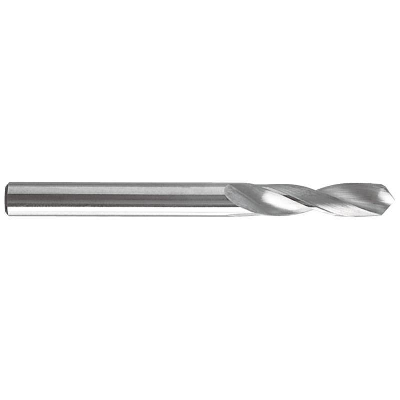 Foret métaux carbure monobloc -DIN6539 -h6 -2xd -Extra court -Affûtage 4 faces / L: 62 Ø: 5.1 TIVOLY - 82402210510