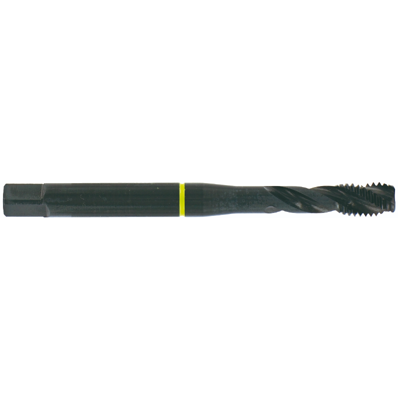 Taraud machine Multi-applications HSS-E5 -Traitement STEAM -M MF -DIN 371 -Forme C -6H -Queue renforcée -Conicité arrière / Ø: 2 X 0.4 TIVOLY - 960205100200040