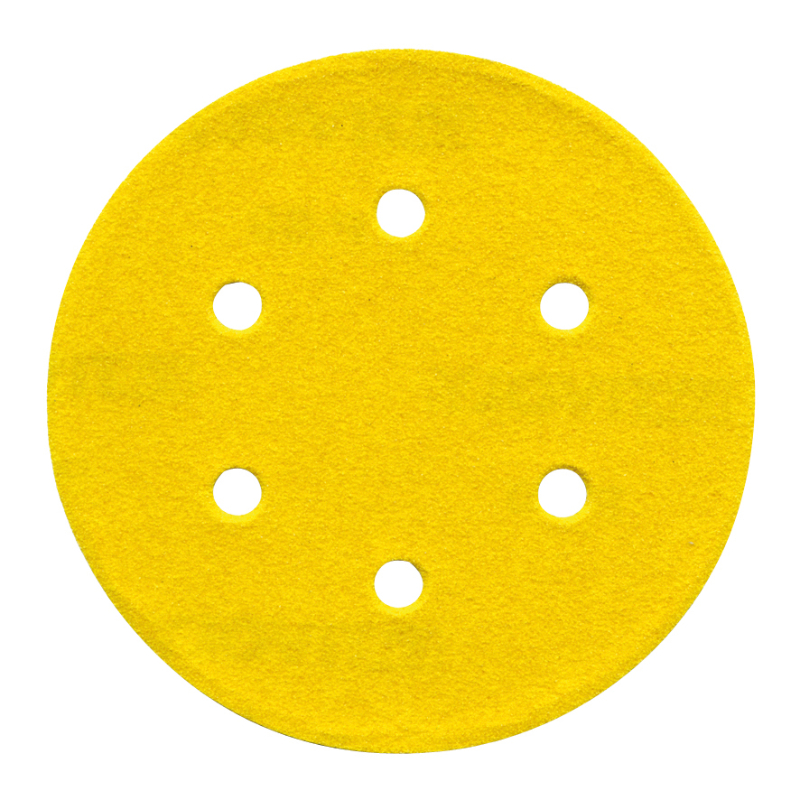 Disque AUTO-AGRIPPANT -Ø150mm -Perforation 6 trous -Pour ponceuse excentrique / Dim Ø150 / Gr : 80 TIVOLY - XT10112011221