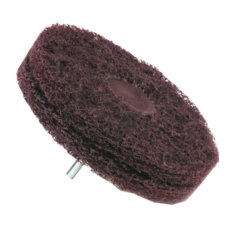 Roue MOUSSE ABRASIVE (Cartonnette brochable) / Dim Ø127x13 / Gr : 80 TIVOLY - XT10152015041