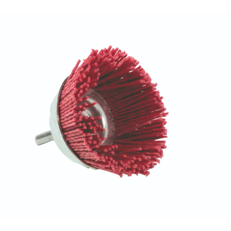 Brosse COUPE -Fil nylon rouge -Décapage du bois / Ø: 65 / TIVOLY - XT20222000780