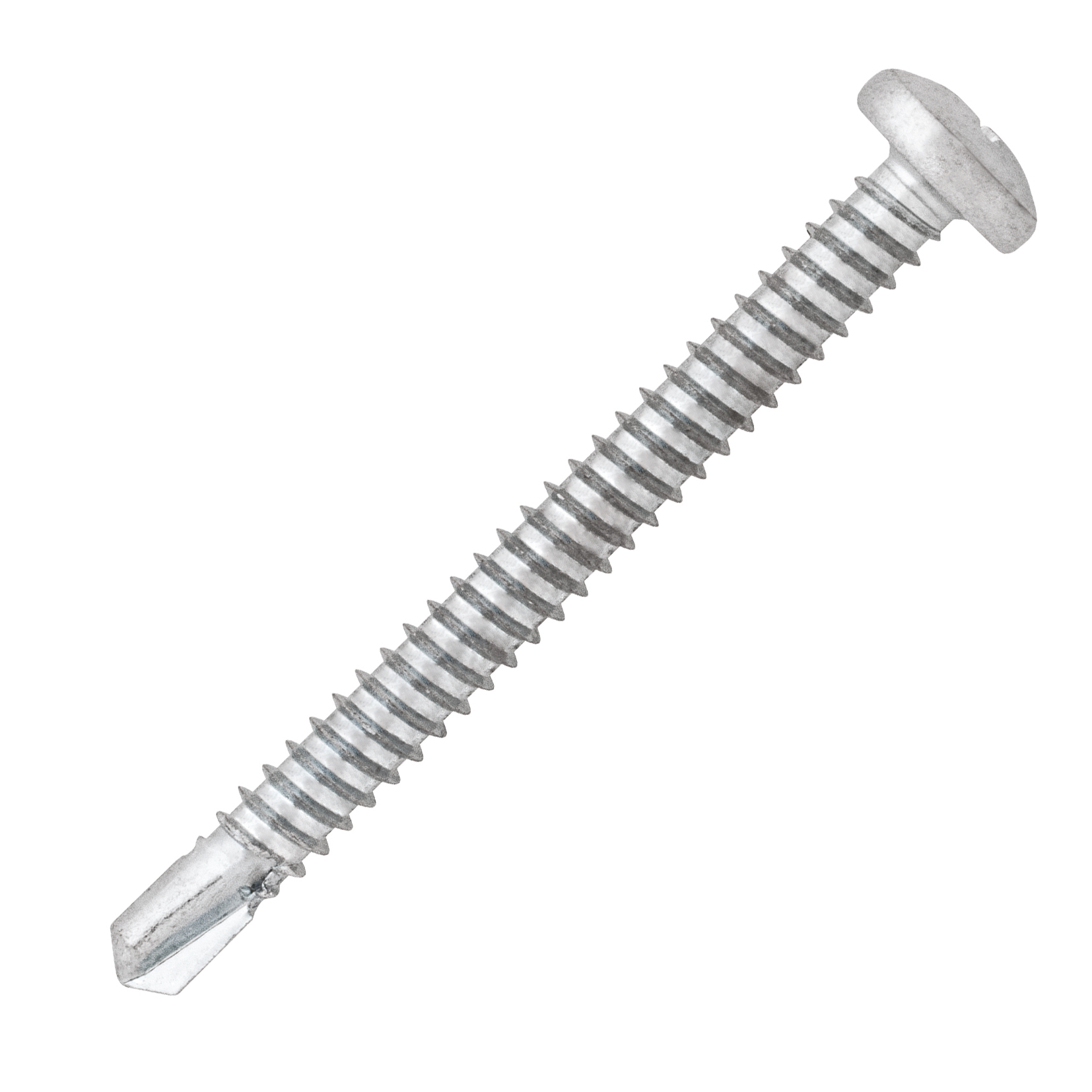 200 vis autop. acier zingué blanc - tête cylindrique - empreinte PH - Ø6,3x50mm - SCELL-IT - TCC63050