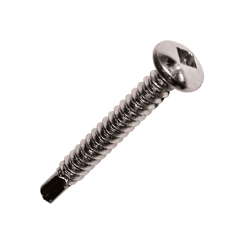 500 vis autop. inox A2 - tête cylindrique - empreinte carrée - Ø3,5x16mm - SCELL-IT - TCQN35016