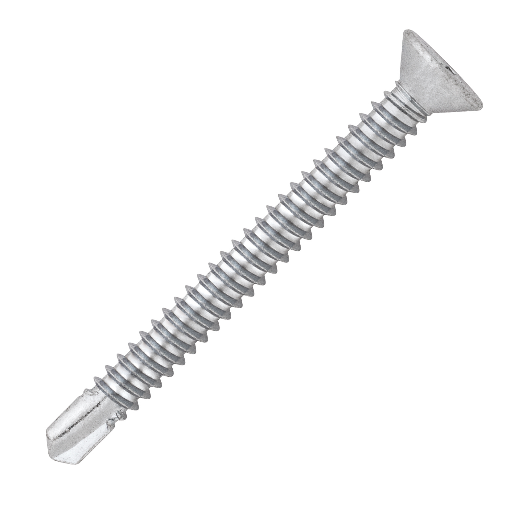 500 vis autop. acier zingué blanc - tête fraisée 120° - empreinte PH - Ø3,9x16mm - SCELL-IT - TFC39016