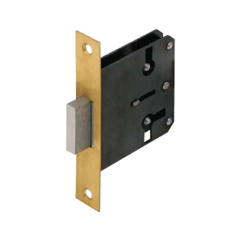 Serrure à gâchette pour Mortaise - Axe 35 mm, Largeur 48 mm - mod. 1205 - URKO - 7012135