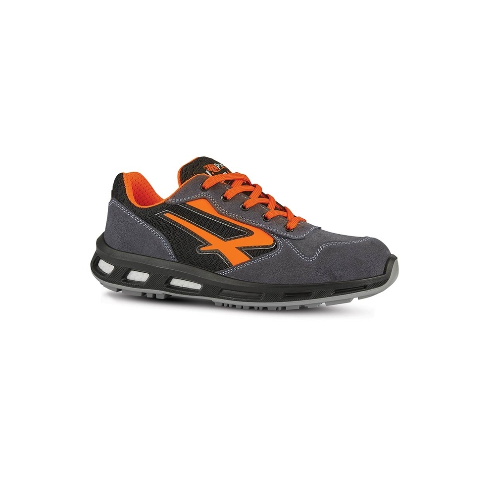 CHAUSSURES BASSES ORANGE s ESD S1PS FO SR GRIS-ORANGE - U POWER - RL20396
