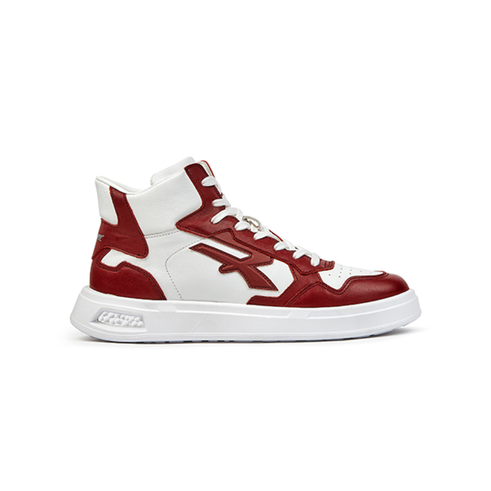  CHAUSSURES HAUTES KALYSTA OB SR BLANC/ROUGE - U POWER - UB10099