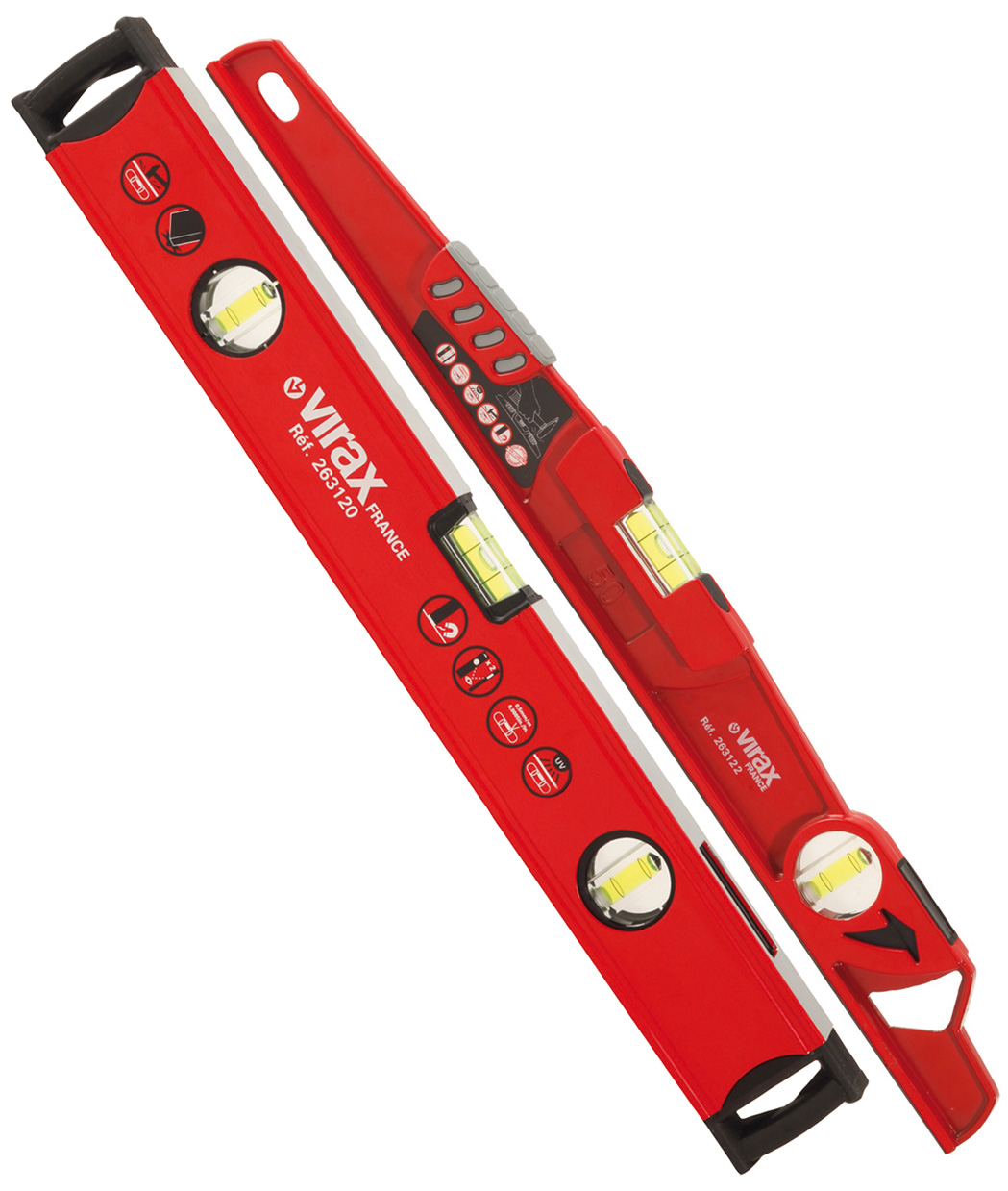 Niveau rectangle 50 cm VIRAX - 263120