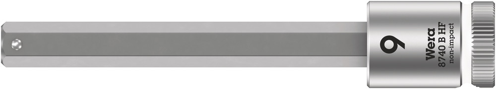 Douille-embout pour vis à six pans creux, à emmanchement 3/8
