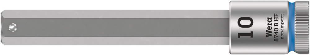Douille-embout pour vis à six pans creux, à emmanchement 3/8