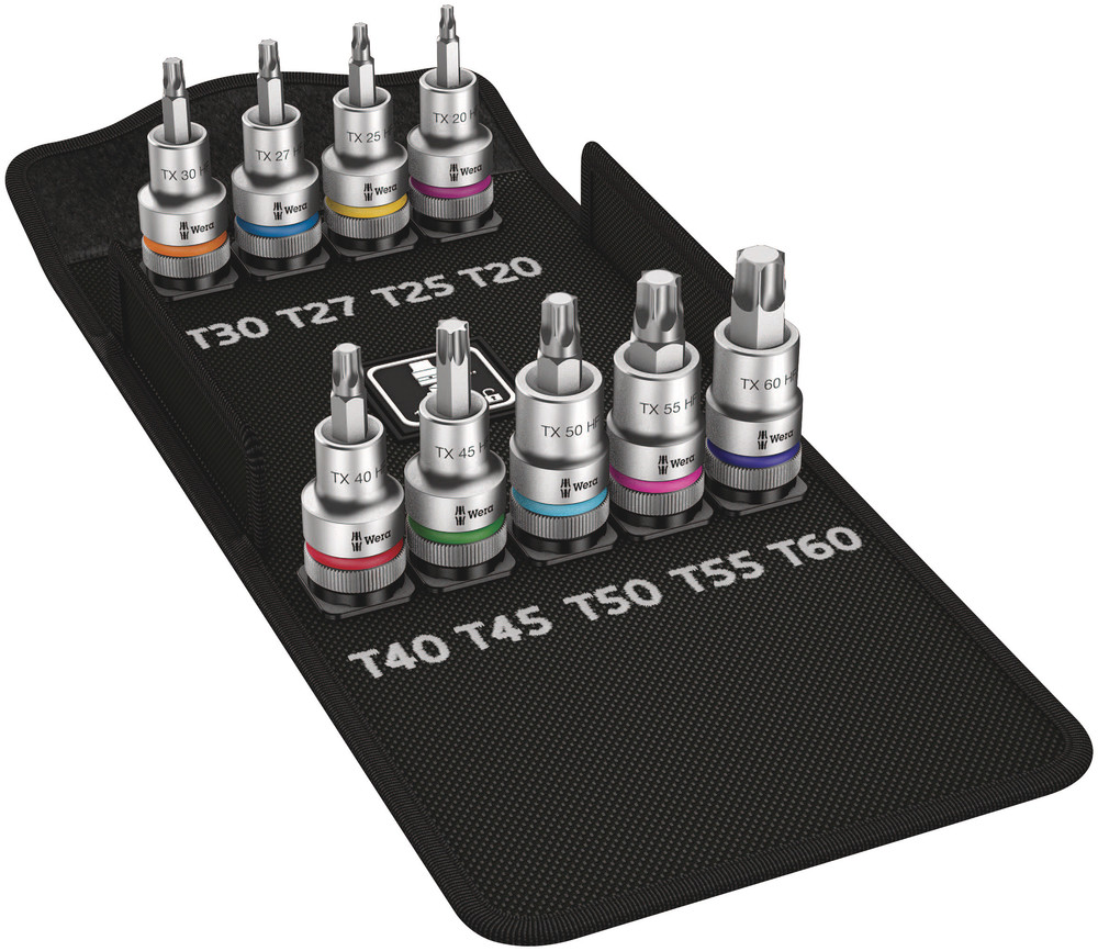 Zyklop Jeu de douilles à embout Zyklop avec fonction de retenue 8767 C TORX HF 1 WERA - 05004202001
