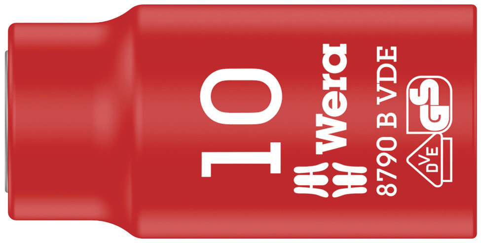 Douille Zyklop VDE 8790 B, isolée, carré 3/8