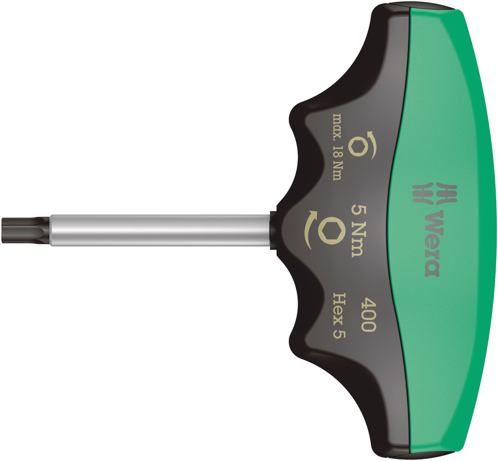 Indicateur de couple 400 Hex 5,0 / 5,0 Nm WERA - 05005081001