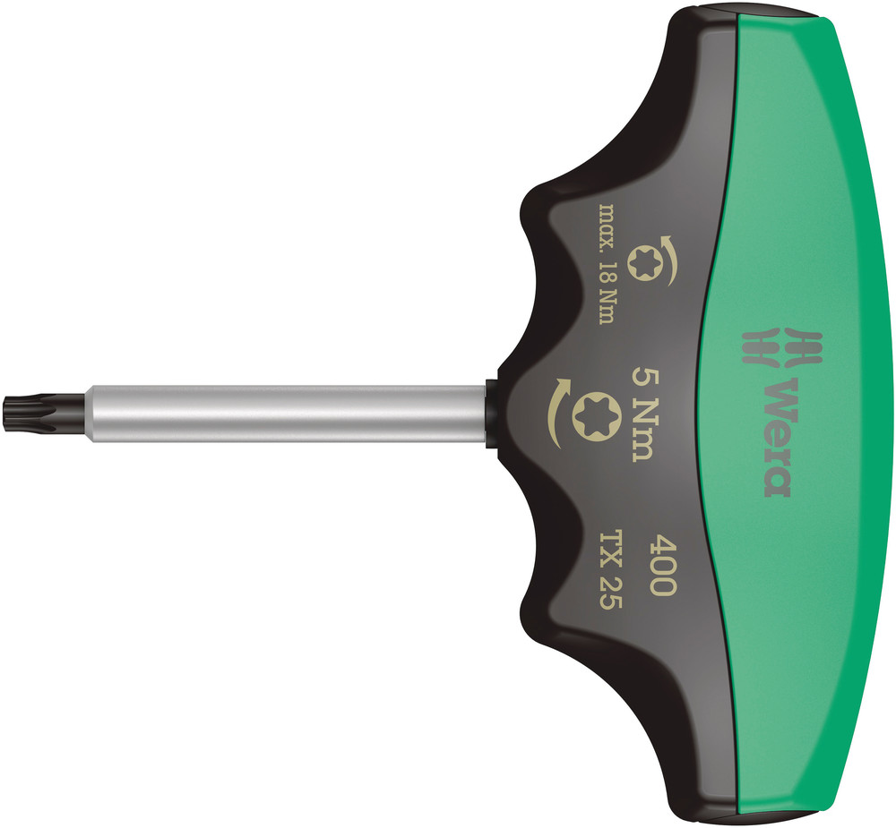 Indicateur de couple 400 TORX 25 / 5,0 Nm WERA - 05005091001