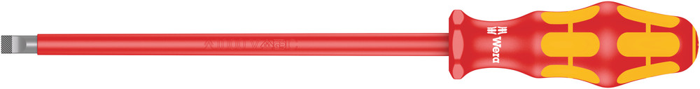 Tournevis isolé pour vis à fente 160 i 1,6 x 8,0 x 200 mm WERA - 05006135001