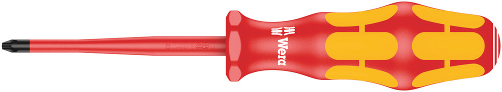 Tournevis VDE isolé pour vis cruciformes, avec lame à diamètre réduit 162 iS PH 1 x 80 mm WERA - 05006450001