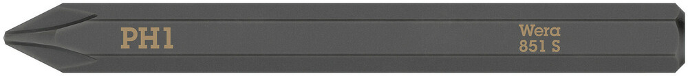 Embout Phillips-Recess 851 S PH 1 x 70 mm Wera - 05018160001
