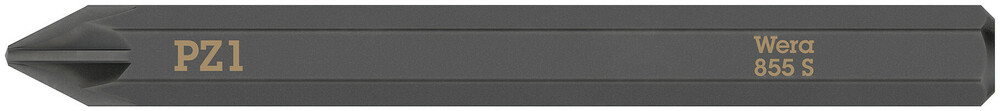 Embout Pozidriv 855 S PZ 1 x 70 mm Wera - 05018163001