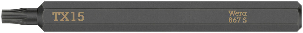 Embout TORX 867 S TORX 15 x 70 mm Wera - 05018166001