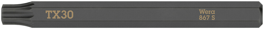 Embout TORX 867 S TORX 30 x 70 mm Wera - 05018169001