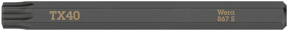 Embout TORX 867 S TORX 40 x 70 mm Wera - 05018170001