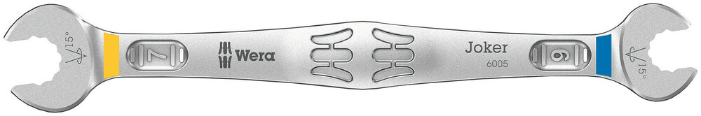 Clés double fourche Joker 6005 Joker 6 + 7 Wera - 05020310001