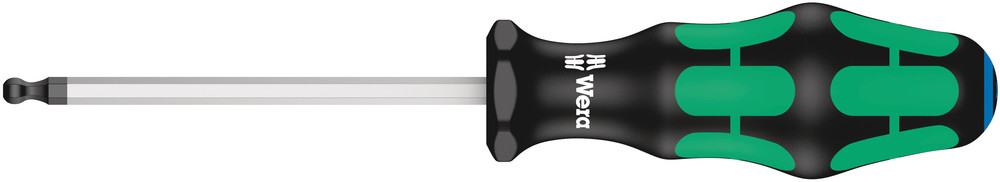 Tournevis hexagonal à tête sphérique 352 5,0 x 100 mm WERA - 05022815001